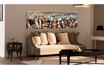 Tavla Panorama Of New York 120x40 - Artgeist sp. z o. o. - Inredning - Tavlor & konst - Canvastavlor