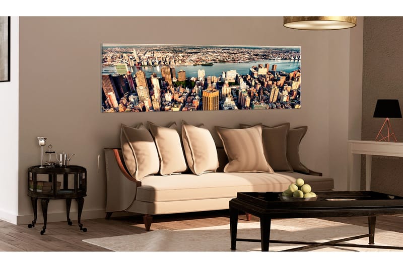 Tavla Panorama Of New York 120x40 - Artgeist sp. z o. o. - Inredning - Tavlor & konst - Canvastavlor