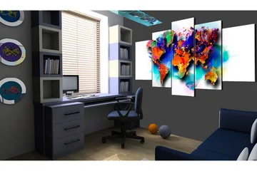 Tavla Picturesque World 100x50 - Artgeist sp. z o. o. - Inredning - Tavlor & konst - Canvastavlor