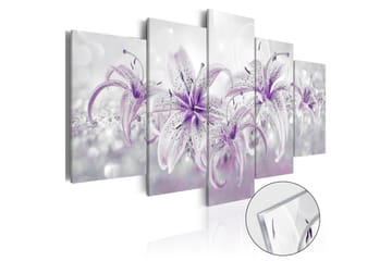 Tavla På Akryl Purple Graces 200x100