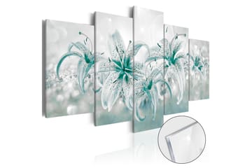 Tavla På Akryl Sapphire Lilies 200x100