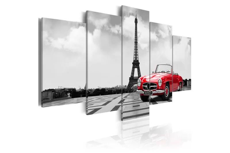 Tavla Parisian Car 200x100, Artgeist sp. z o. o.