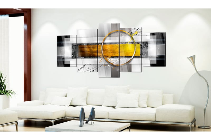 Tavla På Akryl Golden Shot 100x50 - Artgeist sp. z o. o. - Inredning - Tavlor & konst