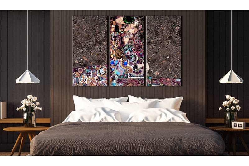 Tavla Patches Of Love 120x80 - Artgeist sp. z o. o. - Inredning - Tavlor & konst - Canvastavlor