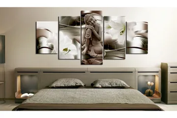 Tavla Pensive Buddha 200x100 - Artgeist sp. z o. o. - Inredning - Tavlor & konst - Canvastavlor