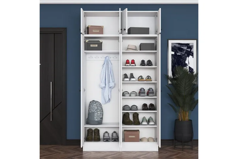 Thaven Smidesdetalj - Vit - Möbler - Hallmöbler - Möbelset för hall & entre