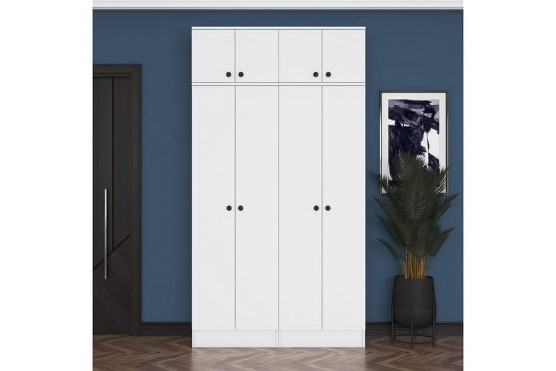 Thaven Smidesdetalj - Vit - Förvaring - Klädförvaring - Garderob & garderobssystem - Klädskåp & fristående garderob