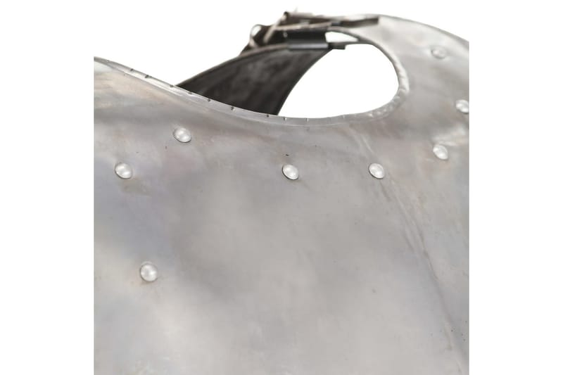 Tysk bröst- och ryggharnesk LARP silver stål - Dekoration & inredningsdetaljer