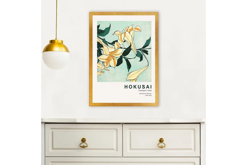 Dekorativt Inramad Målning Solmere Multicolor - Multifärgad - Inredning - Väggdekor - Ramar