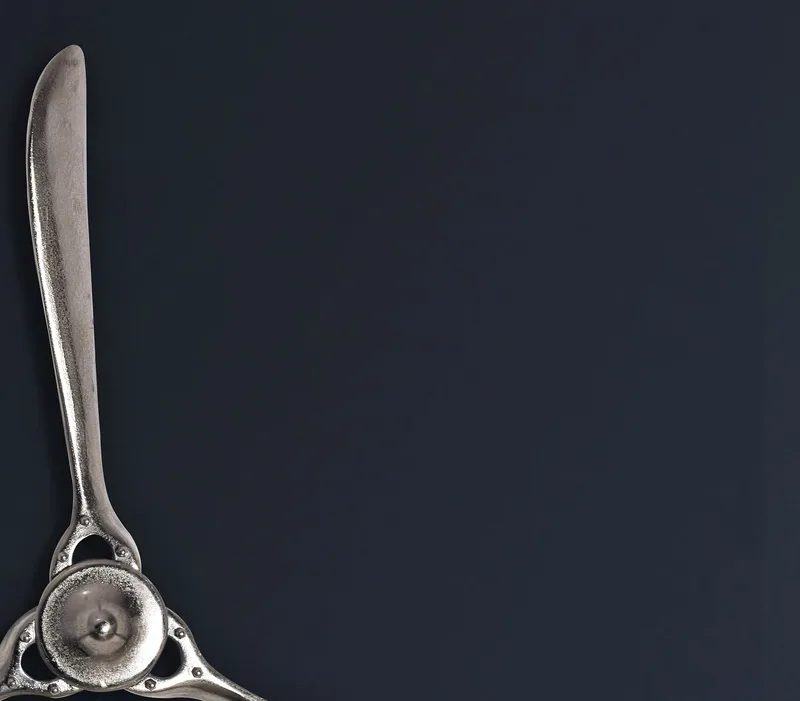 Corela Väggdekoration 85 cm - silverfärgad - Inredning - Dekoration & inredningsdetaljer - Prydnadssaker - Skulptur