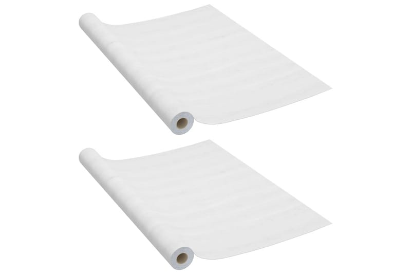 Dörrfolie 2 st vitt trä 210x90 cm PVC - Vit - Inredning - Väggdekor - Dekorplast - Kakeldekor