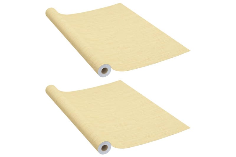 Dekorplast 2 st japansk ek 500x90 cm PVC - Beige - Inredning - Väggdekor - Dekorplast - Kakeldekor