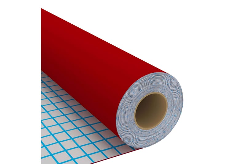 Dekorplast 2 st röd 500x90 cm PVC - Röd - Inredning - Väggdekor - Dekorplast - Kakeldekor