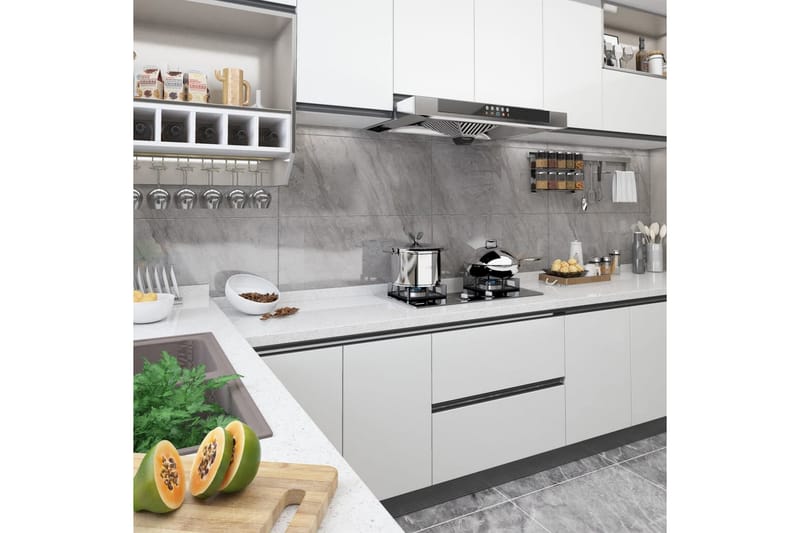 Dekorplast 2 st vit 500x90 cm PVC - Vit - Inredning - Väggdekor - Dekorplast - Kakeldekor