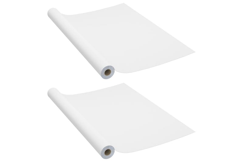 Dekorplast 2 st vit 500x90 cm PVC - Vit - Inredning - Väggdekor - Dekorplast - Kakeldekor