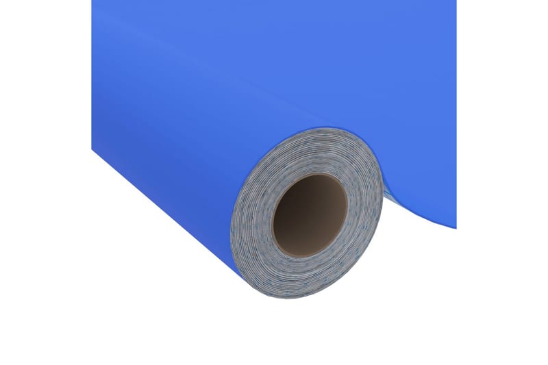 Dekorplast blå högglans 500x90 cm PVC - Blå - Kakeldekor - Dekorplast