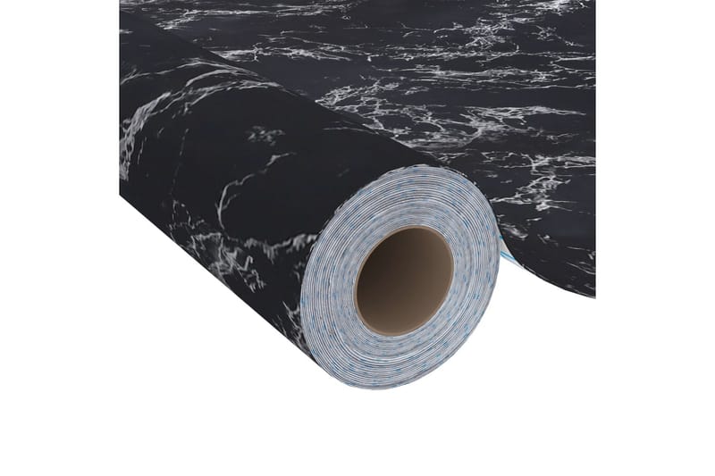 Dekorplast svart sten 500x90 cm PVC - Svart - Inredning - Väggdekor - Dekorplast - Kakeldekor