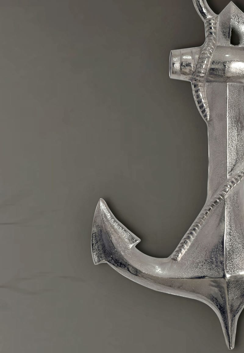 Eliena Väggdekoration 47 cm - silverfärgad - Inredning - Dekoration & inredningsdetaljer - Prydnadssaker - Skulptur