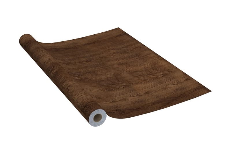 Dekorplast mörk ek 500x90 cm PVC - Brun/Mörk Ek - Inredning - Väggdekor - Dekorplast - Fönsterfilm