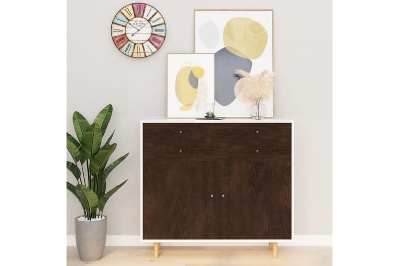 Dekorplast mörk ek 500x90 cm PVC - Brun/Mörk Ek - Inredning - Väggdekor - Dekorplast - Fönsterfilm