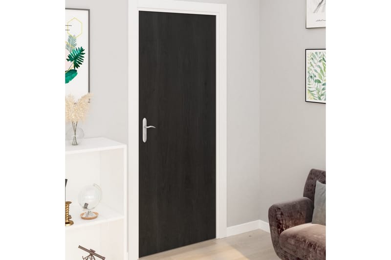 Dekorplast mörkt trä 500x90 cm PVC - Svart/Mörkt Trä - Inredning - Väggdekor - Dekorplast - Fönsterfilm
