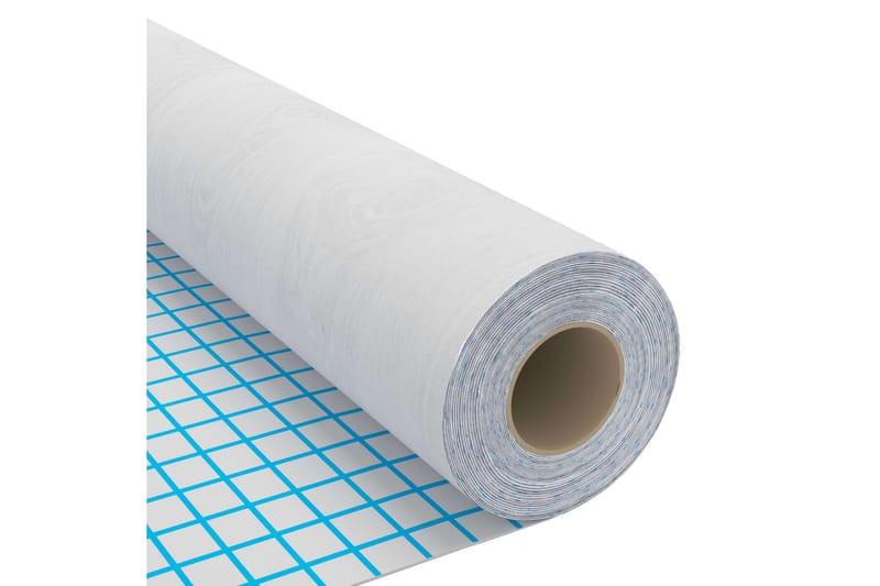 Dekorplast vitt trä 500x90 cm PVC - Vit/Trä - Inredning - Väggdekor - Dekorplast - Fönsterfilm