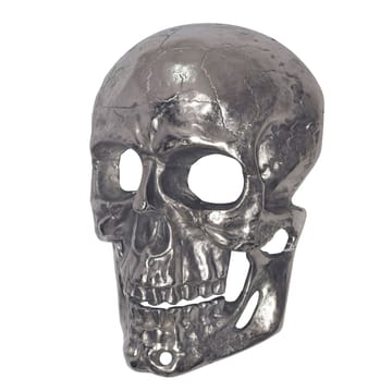 Garvik Väggdekoration Dödskalle i aluminium - silver - Inredning - Dekoration & inredningsdetaljer - Prydnadssaker - Skulptur