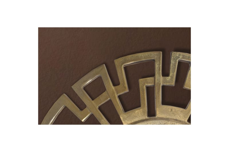 Spegel Wohnling Art Deco Rund 60 cm Modern - Inredning - Väggdekor - Dekorplast - Kakeldekor