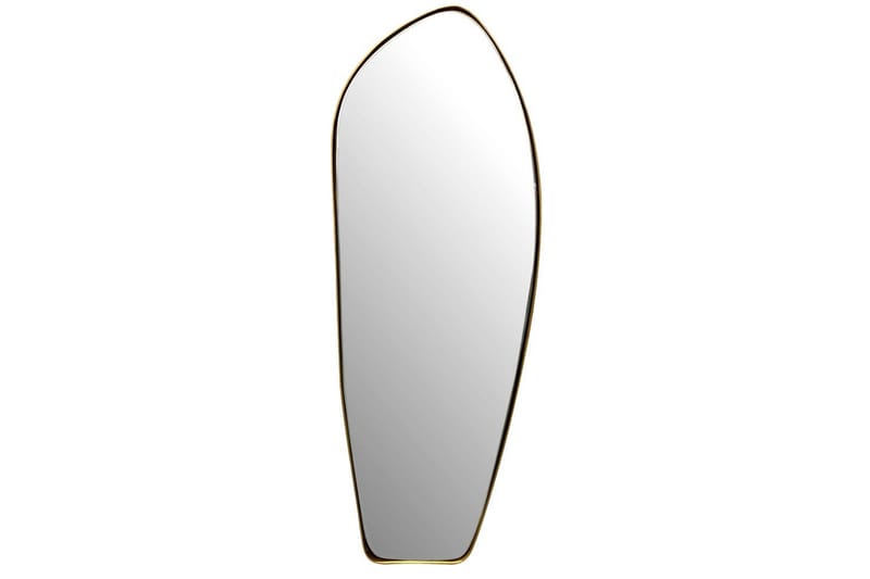 Spegel Wohnling Asymmetrisk metallram oval 90 cm - Inredning - Väggdekor - Dekorplast - Kakeldekor