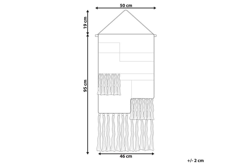 Väggdekoration i tyg Hangu - Inredning - Tavlor & konst