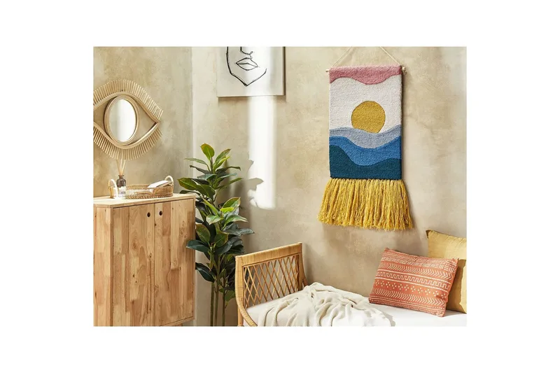 Väggdekoration i tyg Hasilpur - Inredning - Tavlor & konst