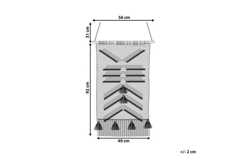 Väggdekoration i tyg Pakpattan - Inredning - Tavlor & konst