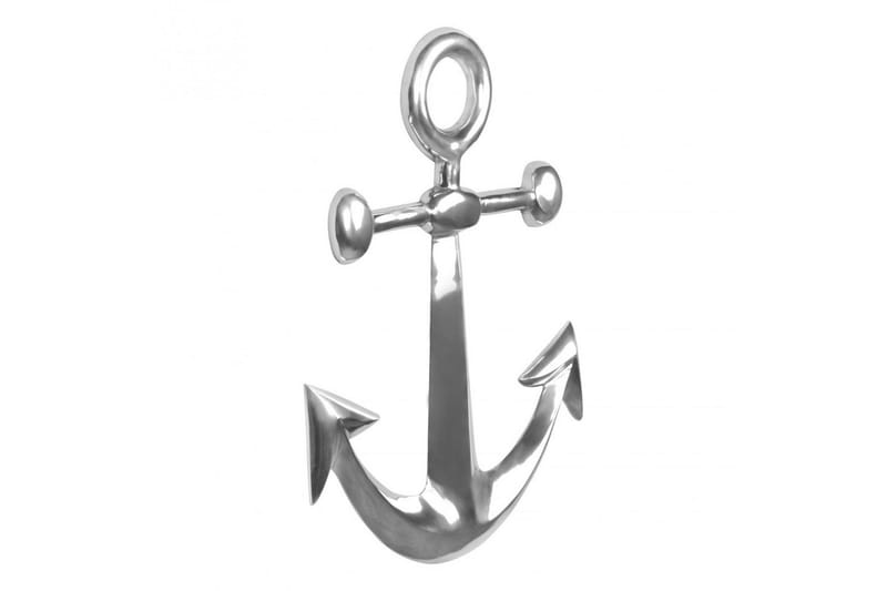 Väggdekoration Wohnling Ankare Maritim Handpolerad Aluminiumgjutning Modern - Inredning - Dekoration & inredningsdetaljer