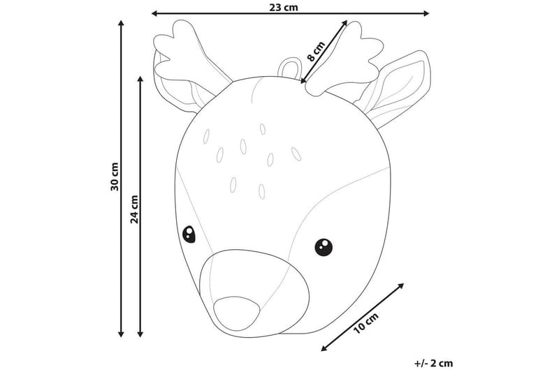 Väggdekorationer för barn Bambi - Inredning - Väggdekor - Dekorplast - Kakeldekor