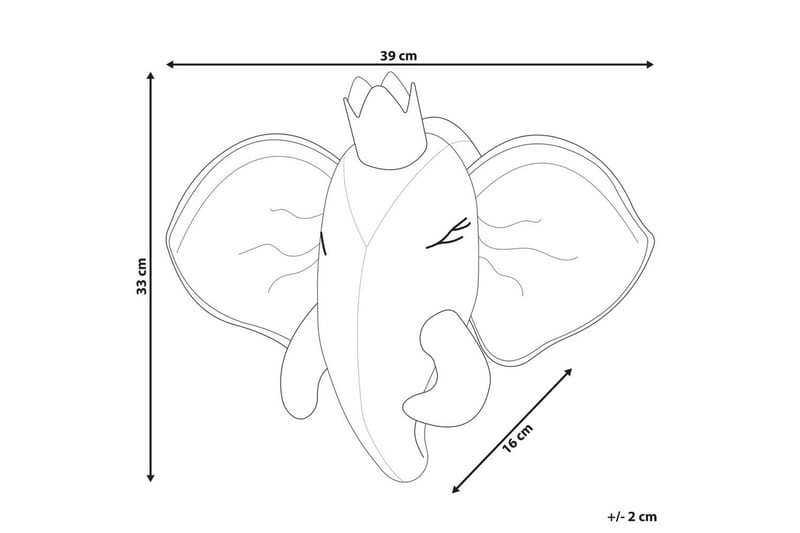 Väggdekorationer för barn Tantor - Inredning - Inredning barnrum & leksaker - Leksaker