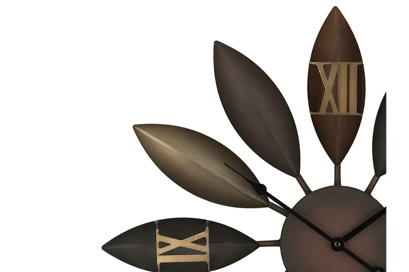 Beinwil Väggklocka 55 cm - Brun - Inredning - Väggdekor - Väggklocka & väggur