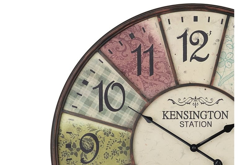 Boswil Väggklocka 59 cm - Flerfärgad - Inredning - Väggdekor - Väggklocka & väggur