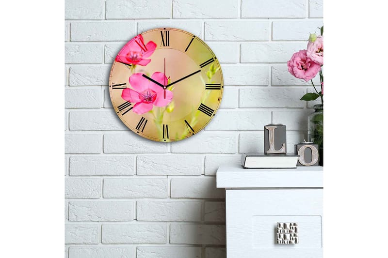 Decorative MDF Clock 30x - Väggklocka & väggur