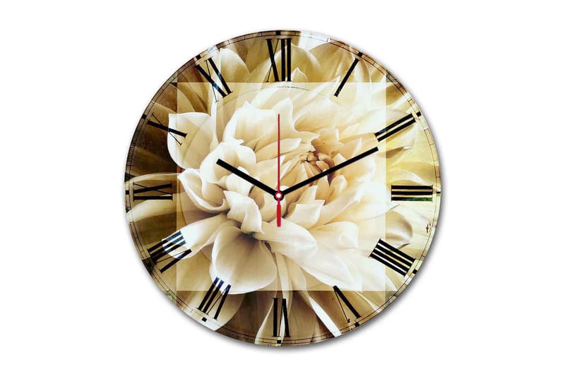 Decorative MDF Clock 30x - Väggklocka & väggur