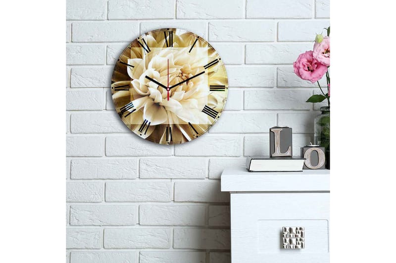 Decorative MDF Clock 30x - Väggklocka & väggur