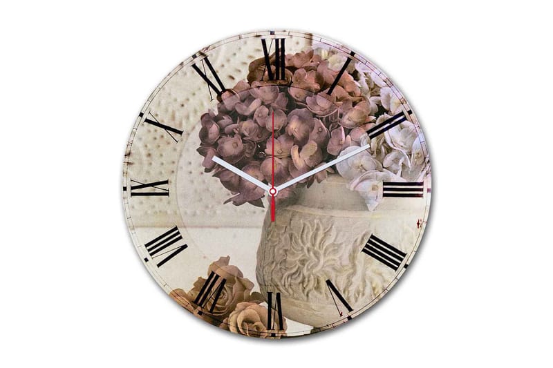 Decorative MDF Clock 30x - Väggklocka & väggur