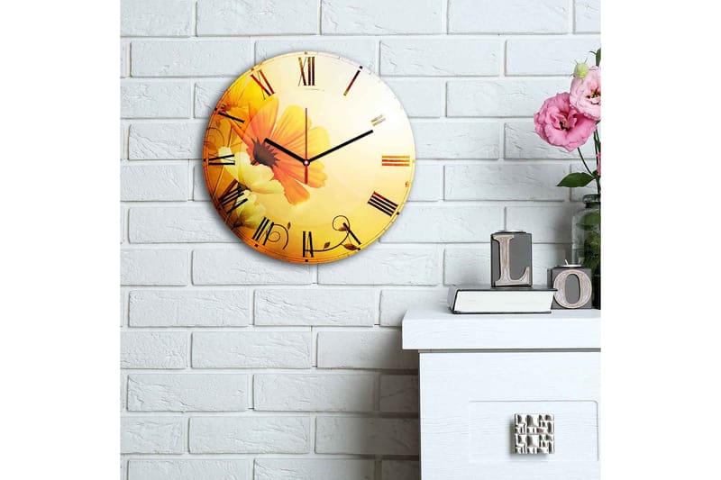 Decorative MDF Clock 30x - Väggklocka & väggur