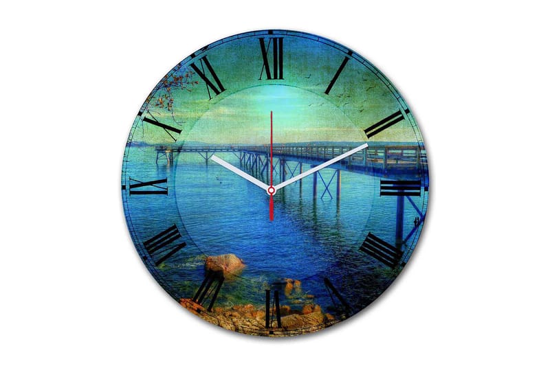 Decorative MDF Clock 30x - Inredning - Väggdekor - Väggklocka & väggur