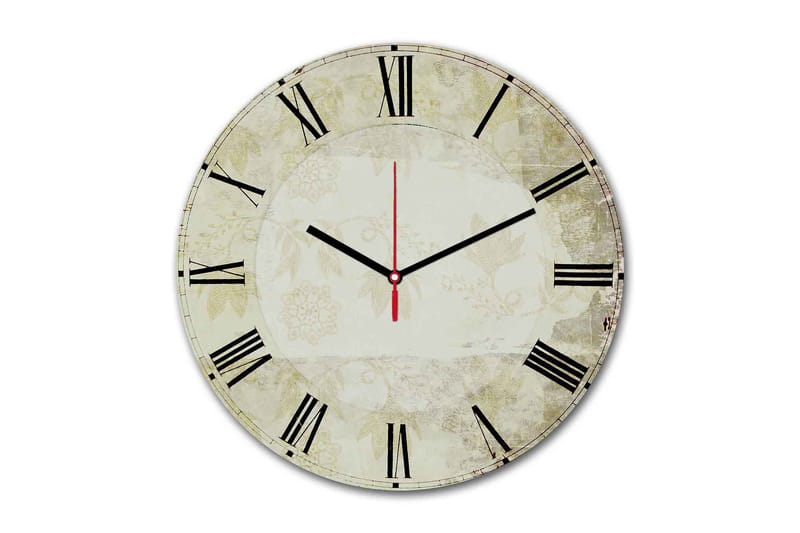 Decorative MDF Clock 30x - Väggklocka & väggur