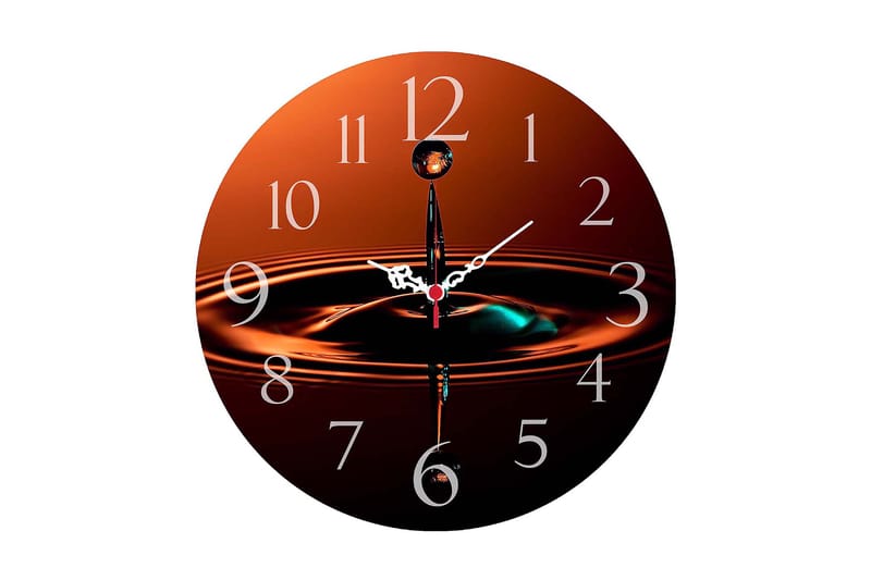 Decorative MDF Clock 40x - Väggklocka & väggur
