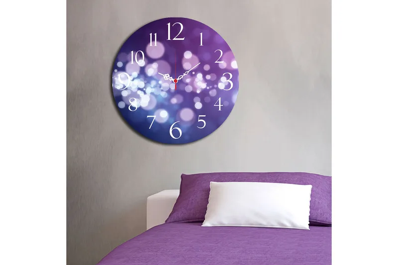 Decorative MDF Clock 40x - Inredning - Väggdekor - Väggklocka & väggur