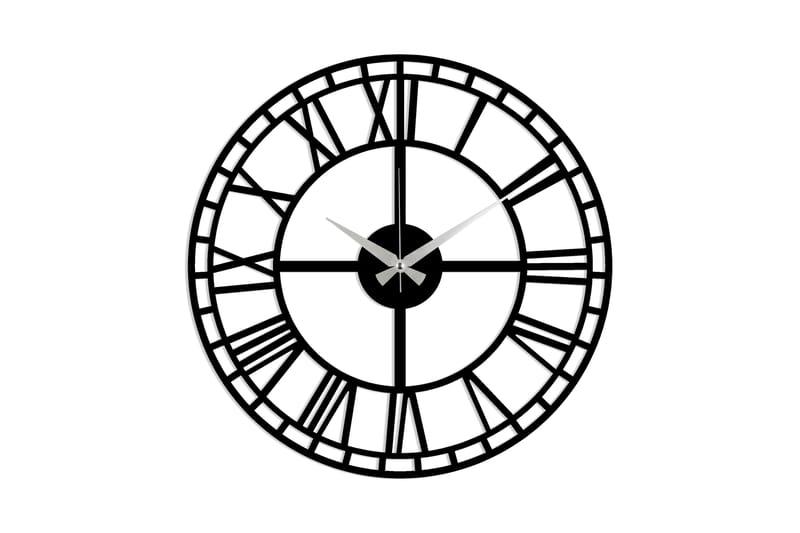 Dekoration Väggklocka - Svart - Inredning - Väggdekor - Väggklocka & väggur