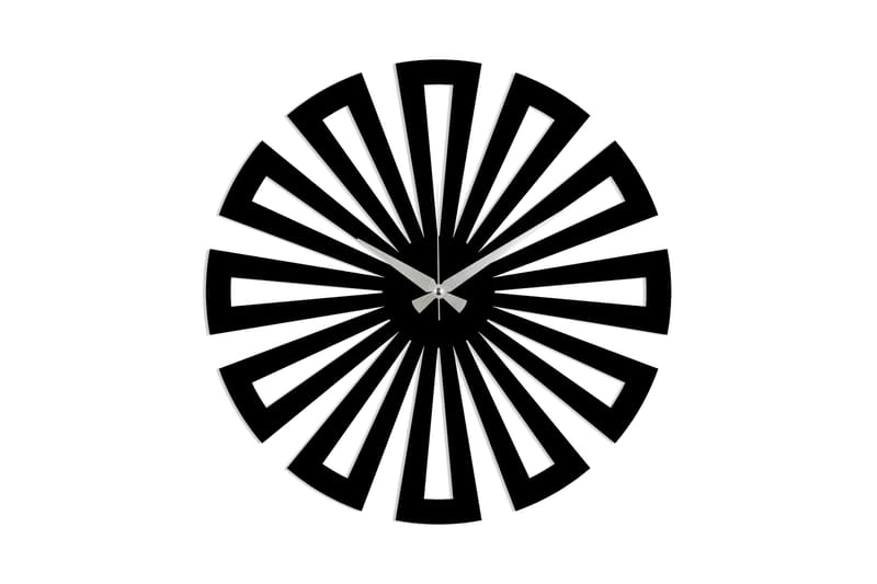 Dekoration Väggklocka - Svart - Inredning - Väggdekor - Väggklocka & väggur