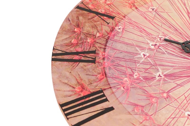 Dekorativ MDF-klocka - Flerfärgad - Inredning - Väggdekor - Väggklocka & väggur