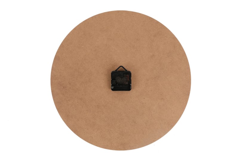 Dekorativ MDF-klocka - Flerfärgad - Inredning - Väggdekor - Väggklocka & väggur